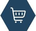 Small icon of a shopping cart