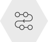 Small icon representing process mapping